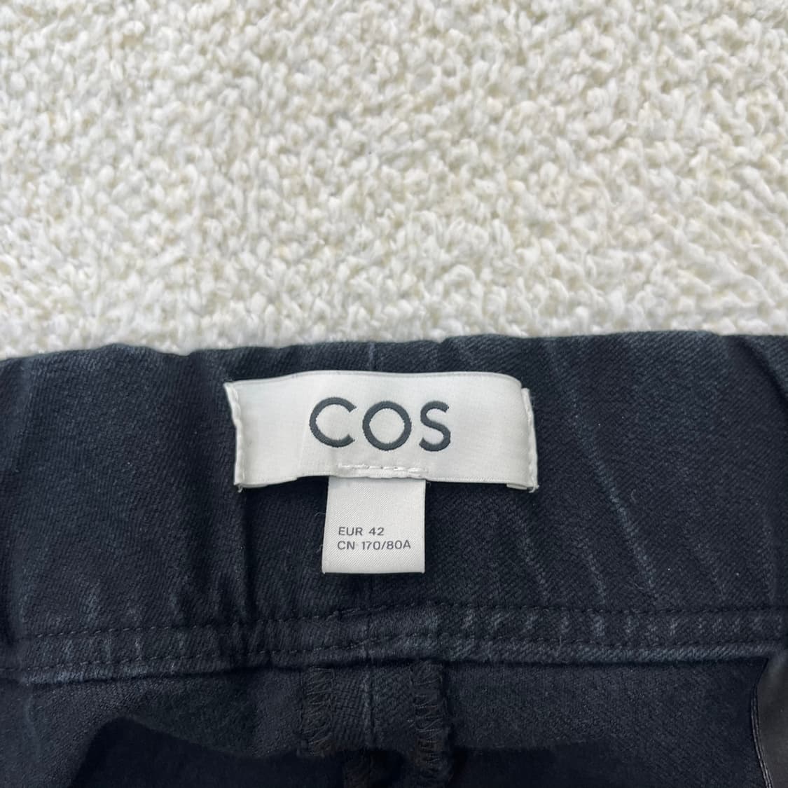 42 코스 여성 밴딩 지퍼 바지 0330M 상품이미지2