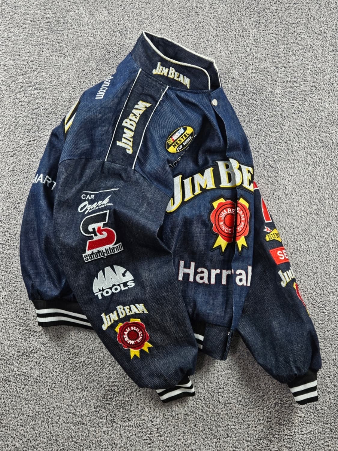 JH 리메이크 나스카 짐빔 레이싱 자켓 ( L ) / 11222 상품이미지4