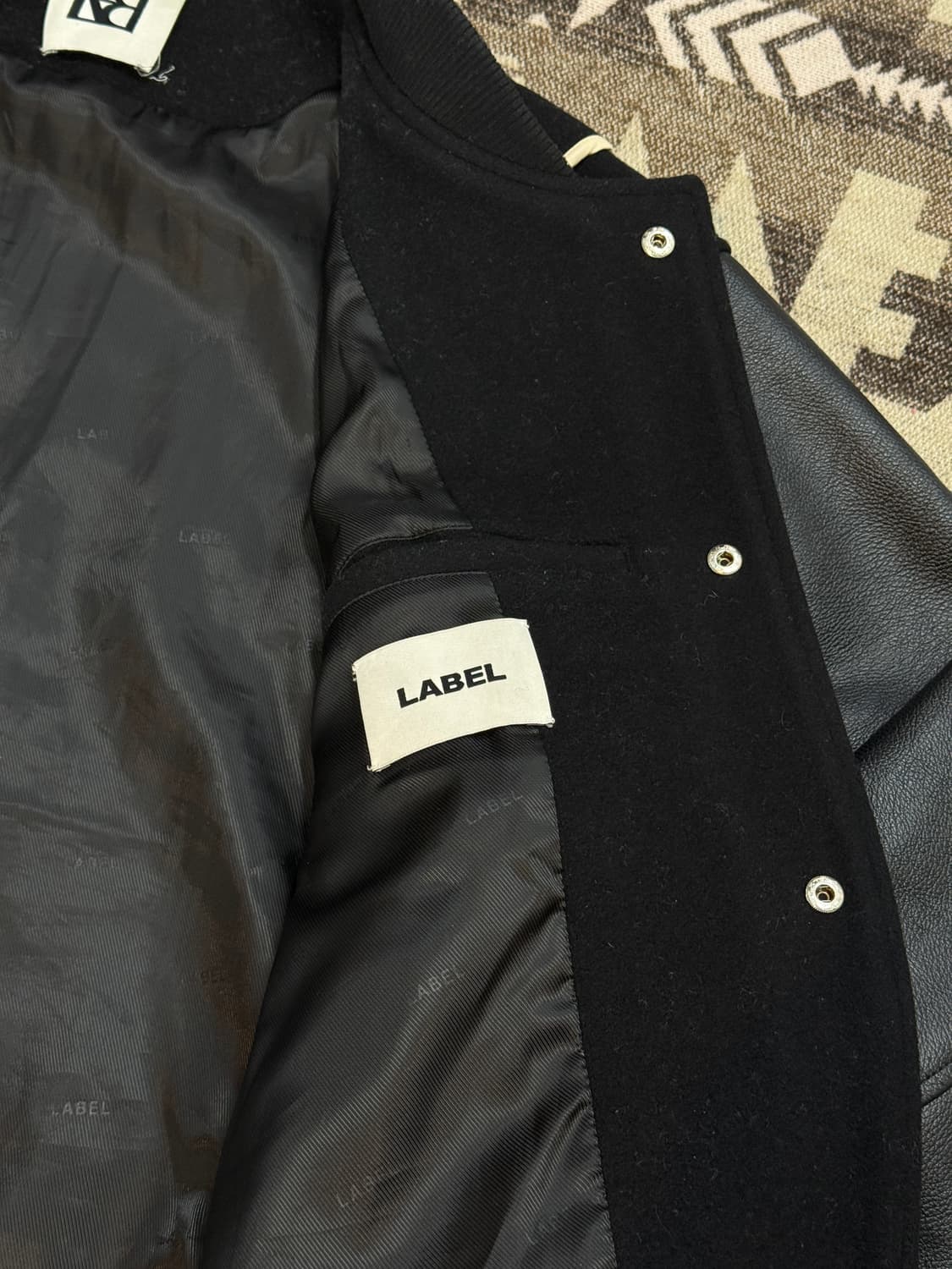 라벨 아카이브 바시티 자켓 상품이미지6