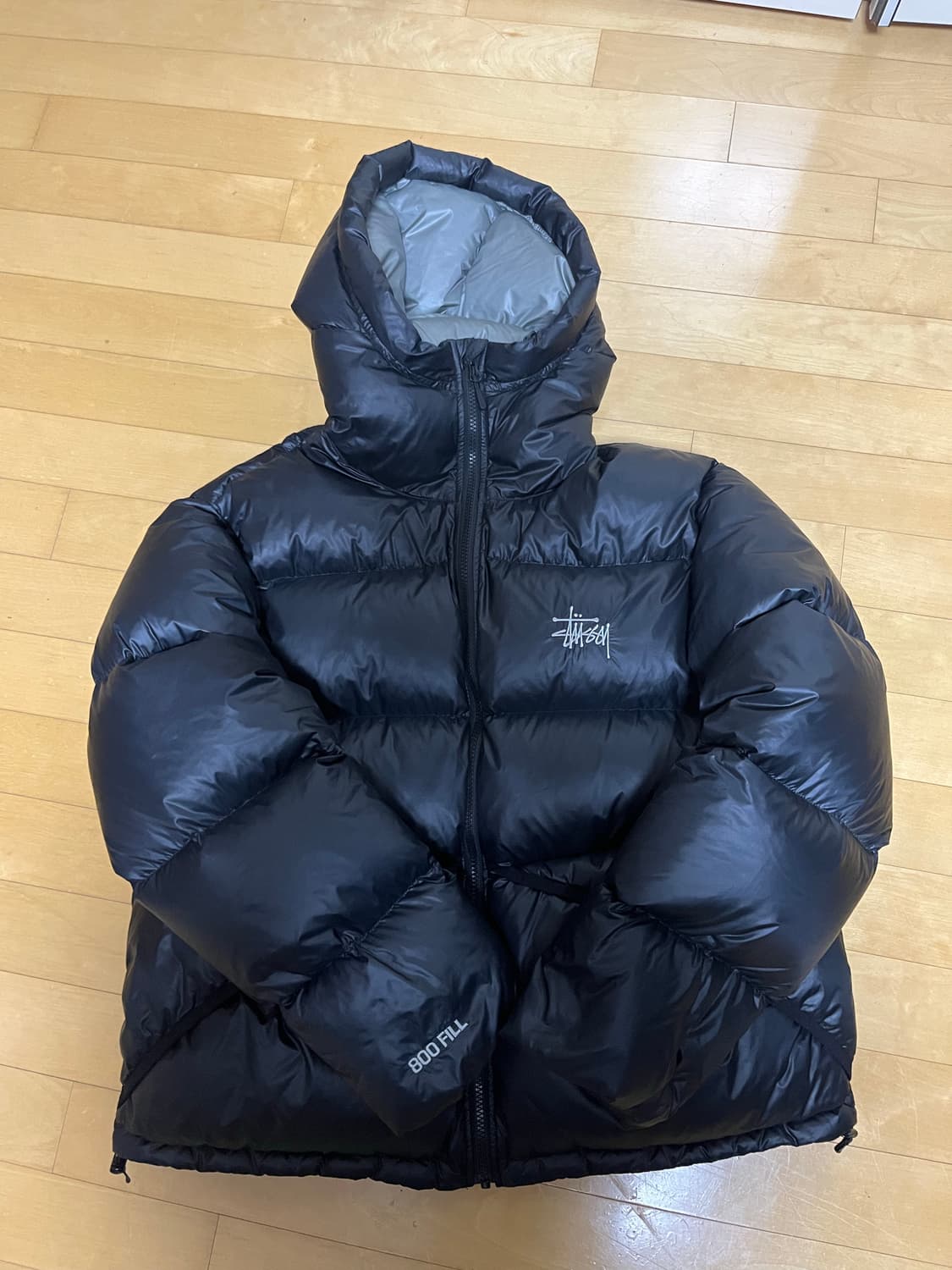 스투시 마이크로 립스탑 패딩 S사이즈 상품이미지3