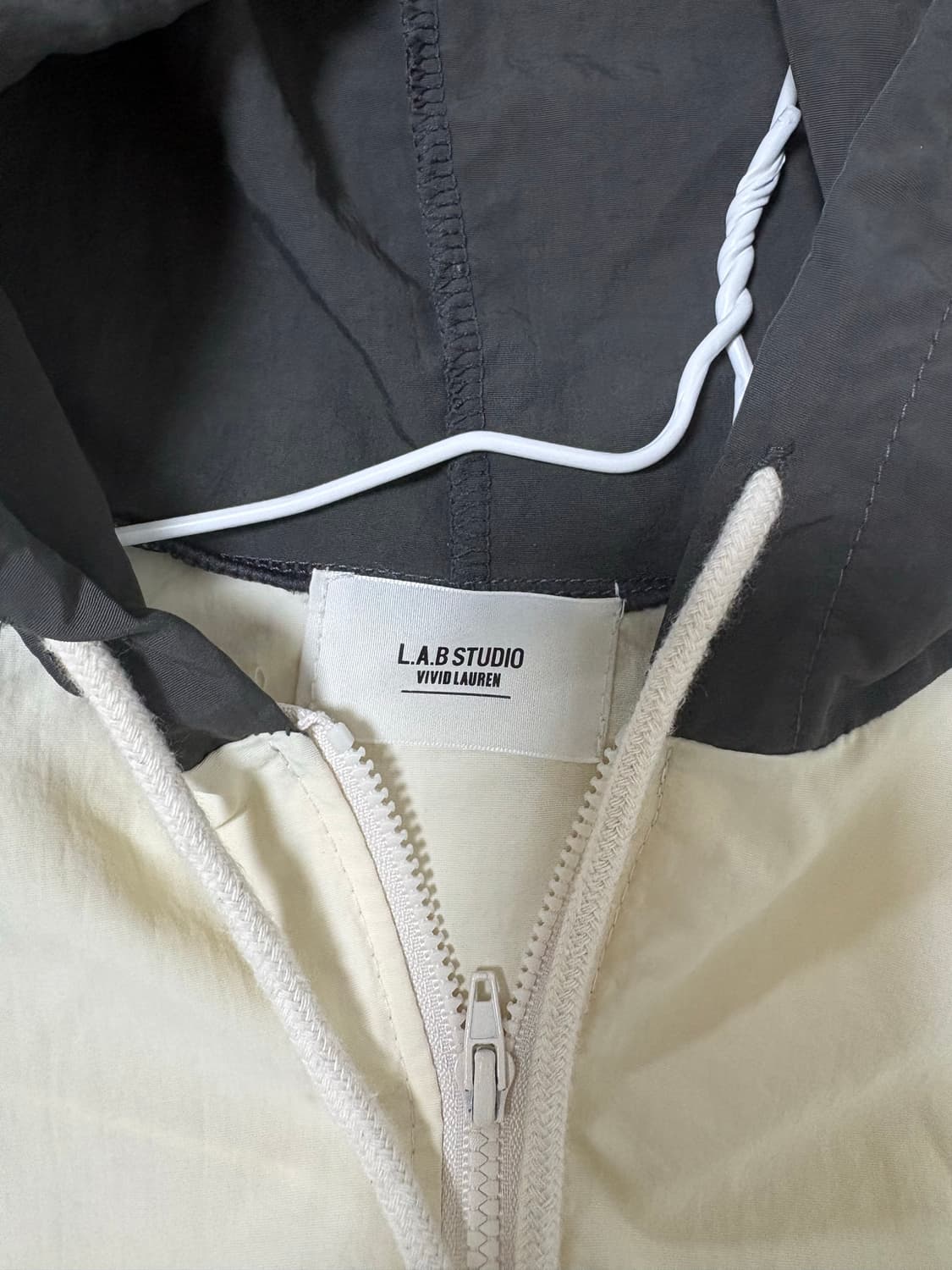 -ˋˏ L.A.B.STUDIO 배색 바람막이 ˎˊ- 상품이미지2