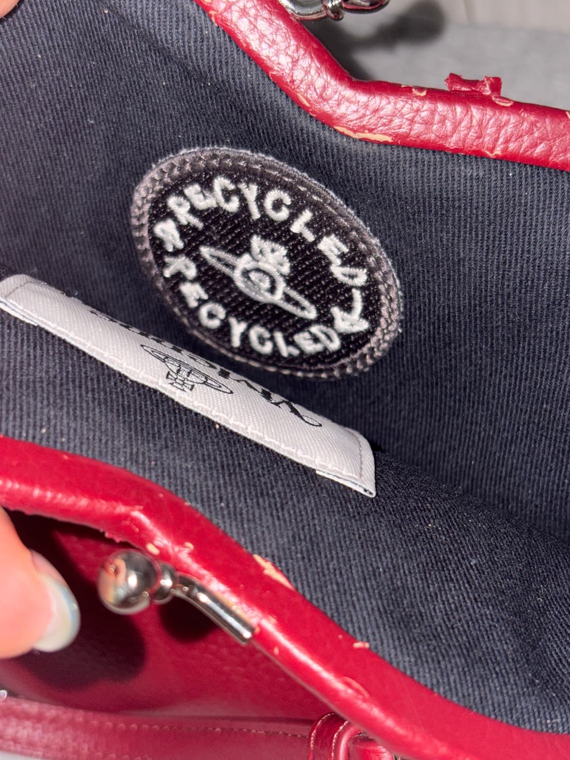 비비안웨스트우드 벨 하트 프레임 크로스 체인백 상품이미지7