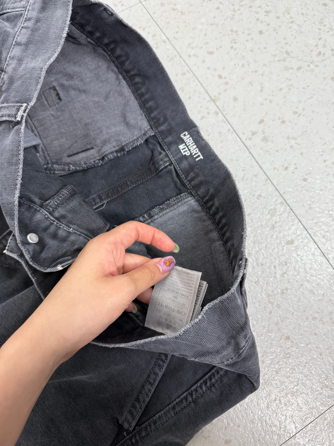 칼하트 wip 더블니 키토 카고 팬츠 상품이미지5
