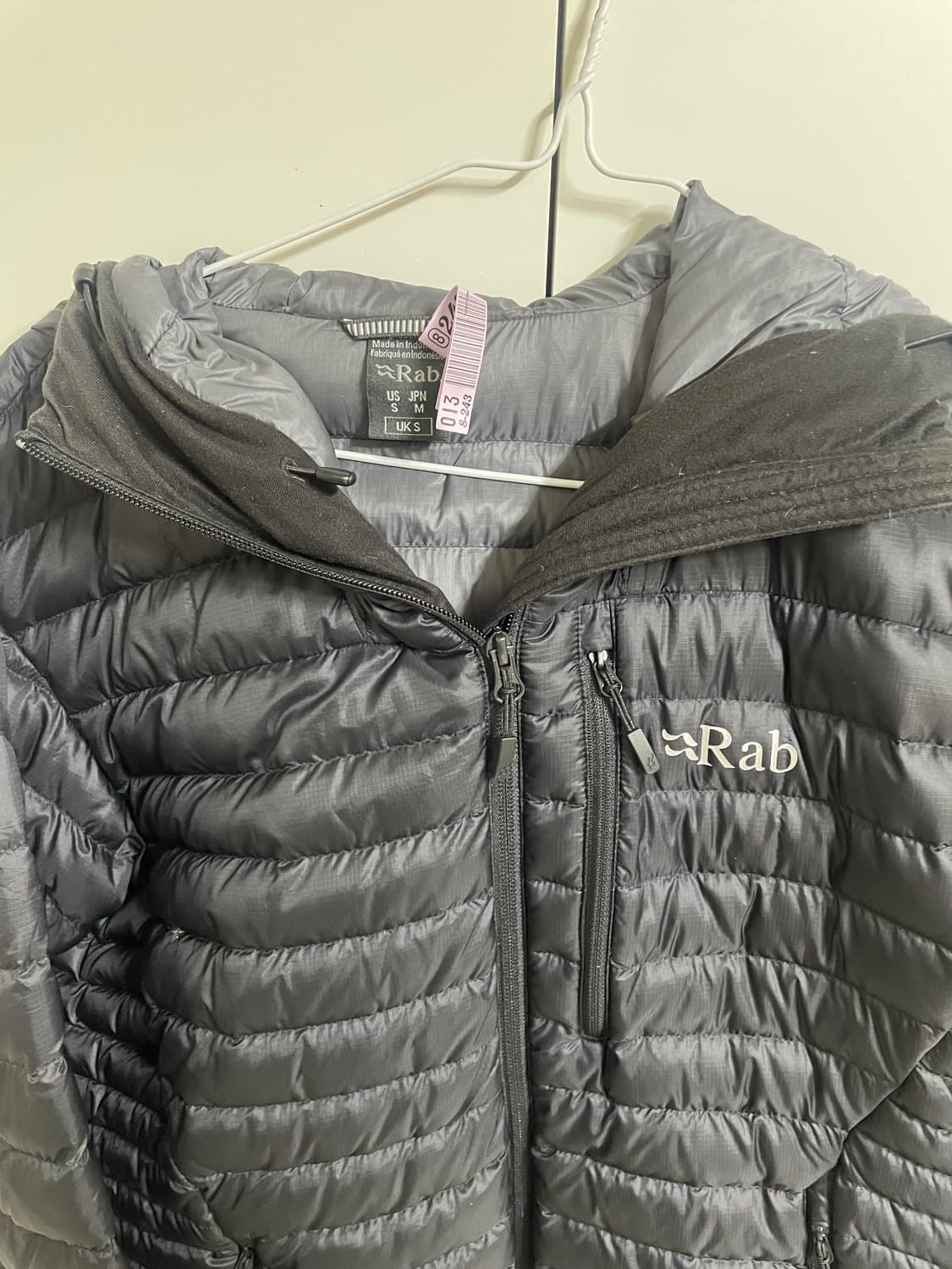 Rab 랩 마이크로라이트 알파인 자켓 블랙 (S) 상품이미지9