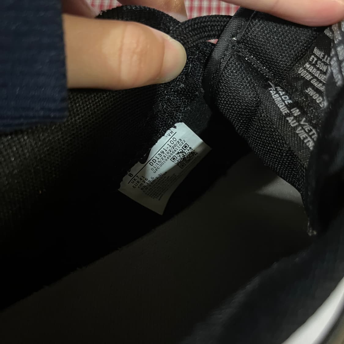 나이키 덩크 로우 검흰 상품이미지9