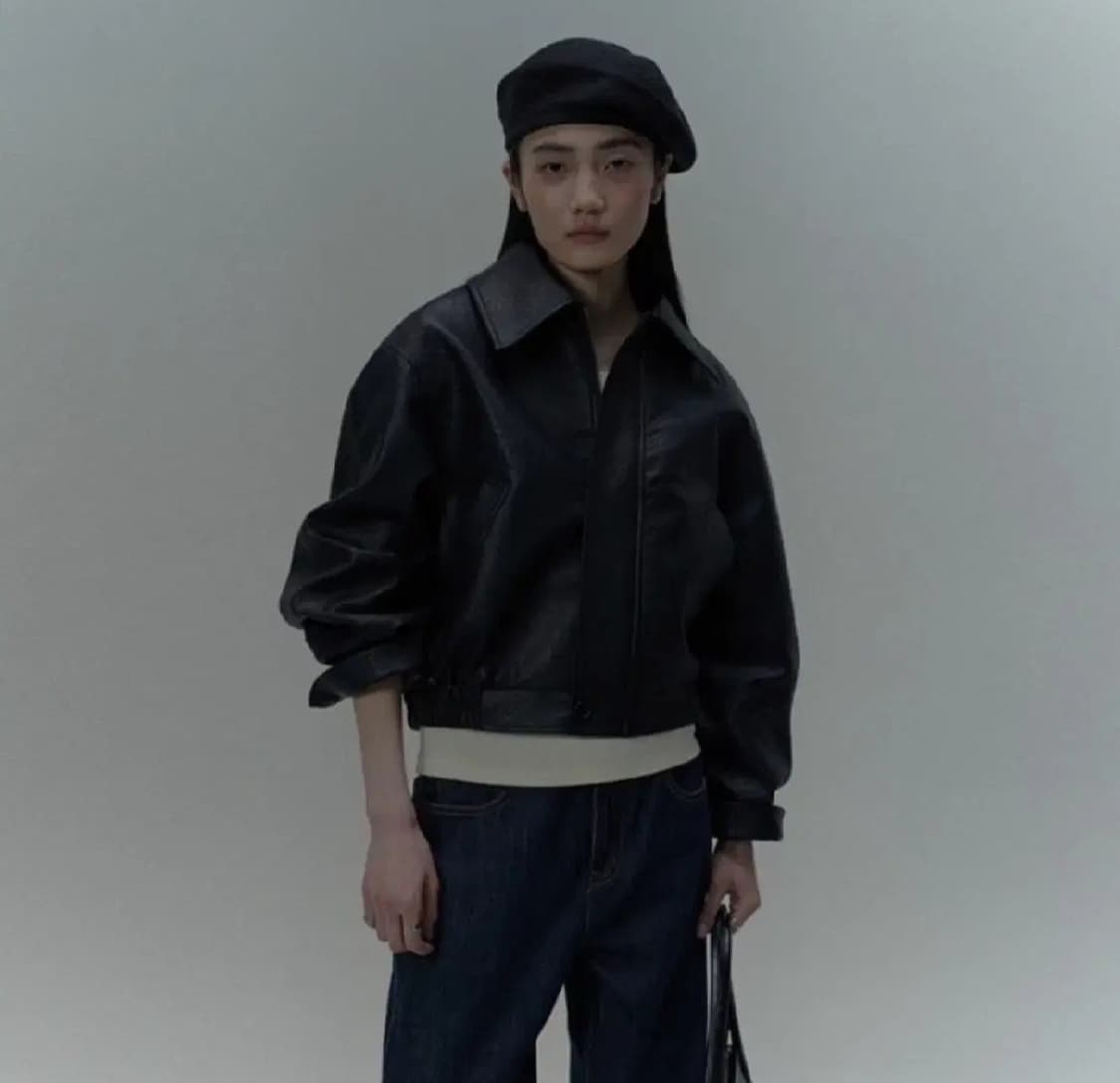 라퍼지포우먼 레더 자켓 상품이미지4