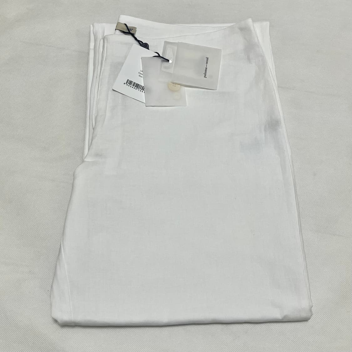 [34,36,38]팔로마울 PIANO 린넨 버튼 팬츠 상품이미지2