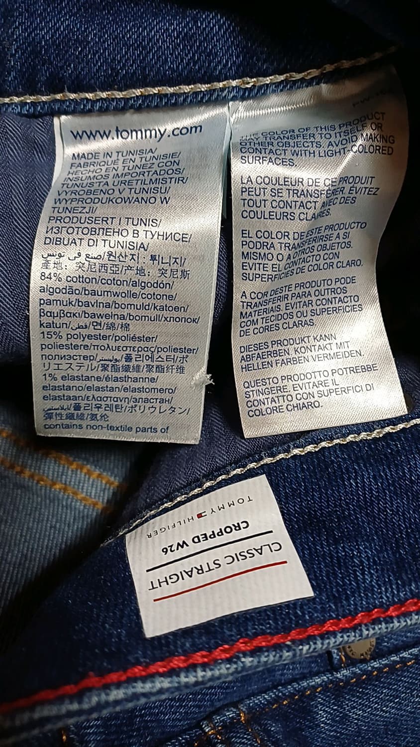 타미힐피거 청바지 26인치 기장99 상품이미지3