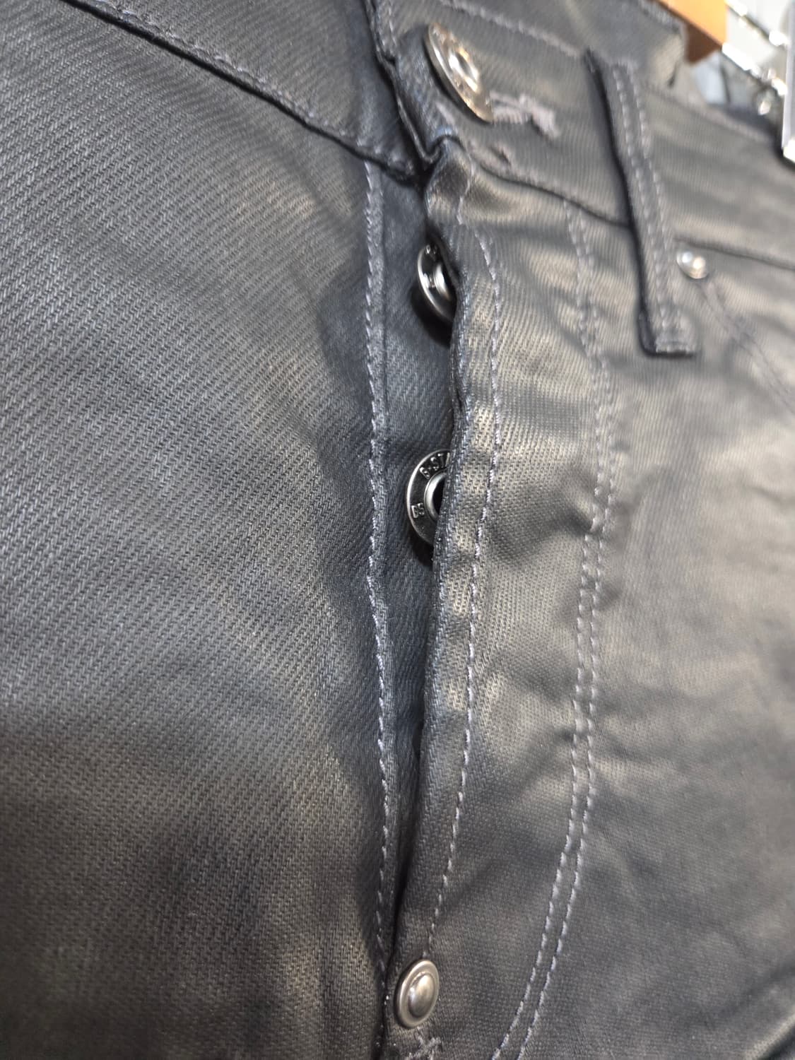 G-Star RAW 블랙 코팅진(W28/L30) 상품이미지4