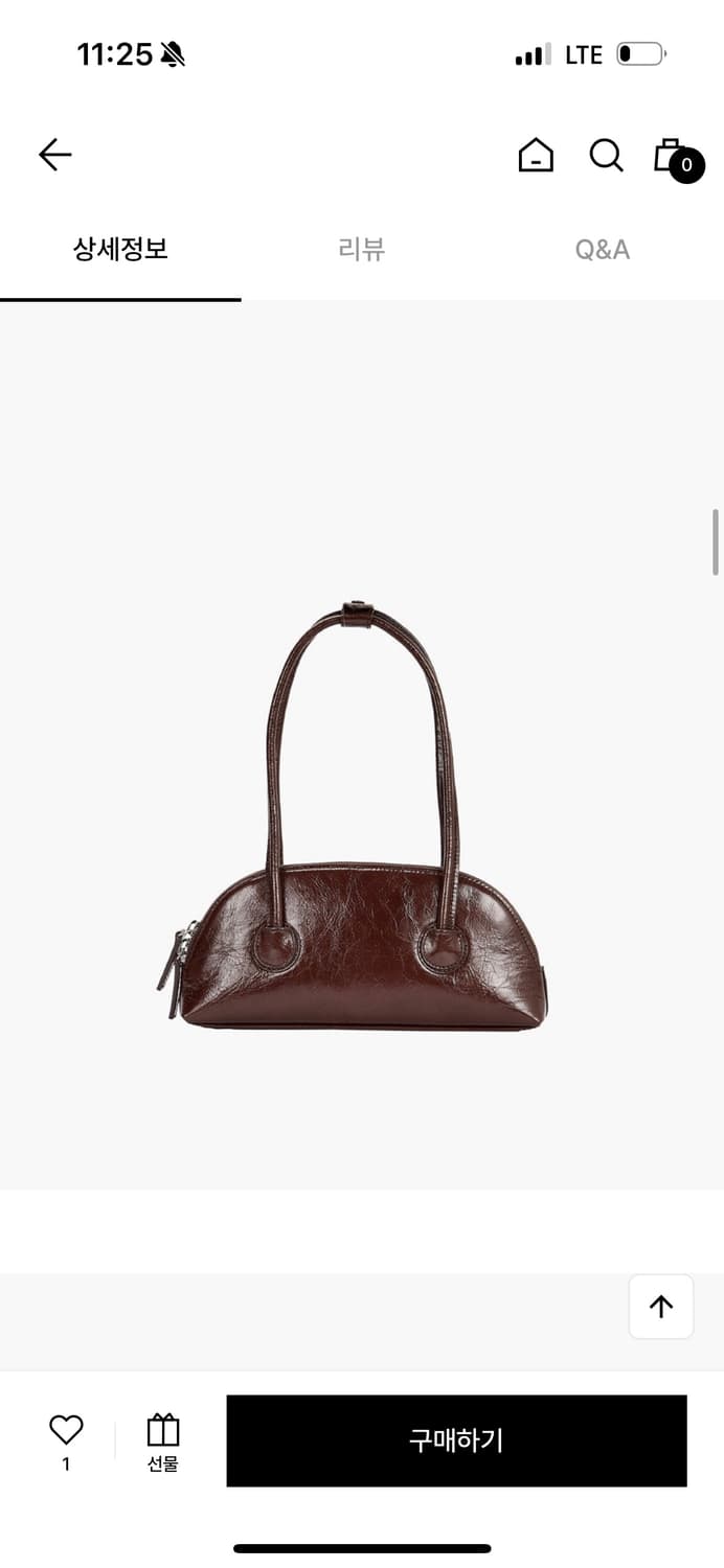 마지셔우드 BESSETTE SHOULDER 모카크링클 상품이미지1