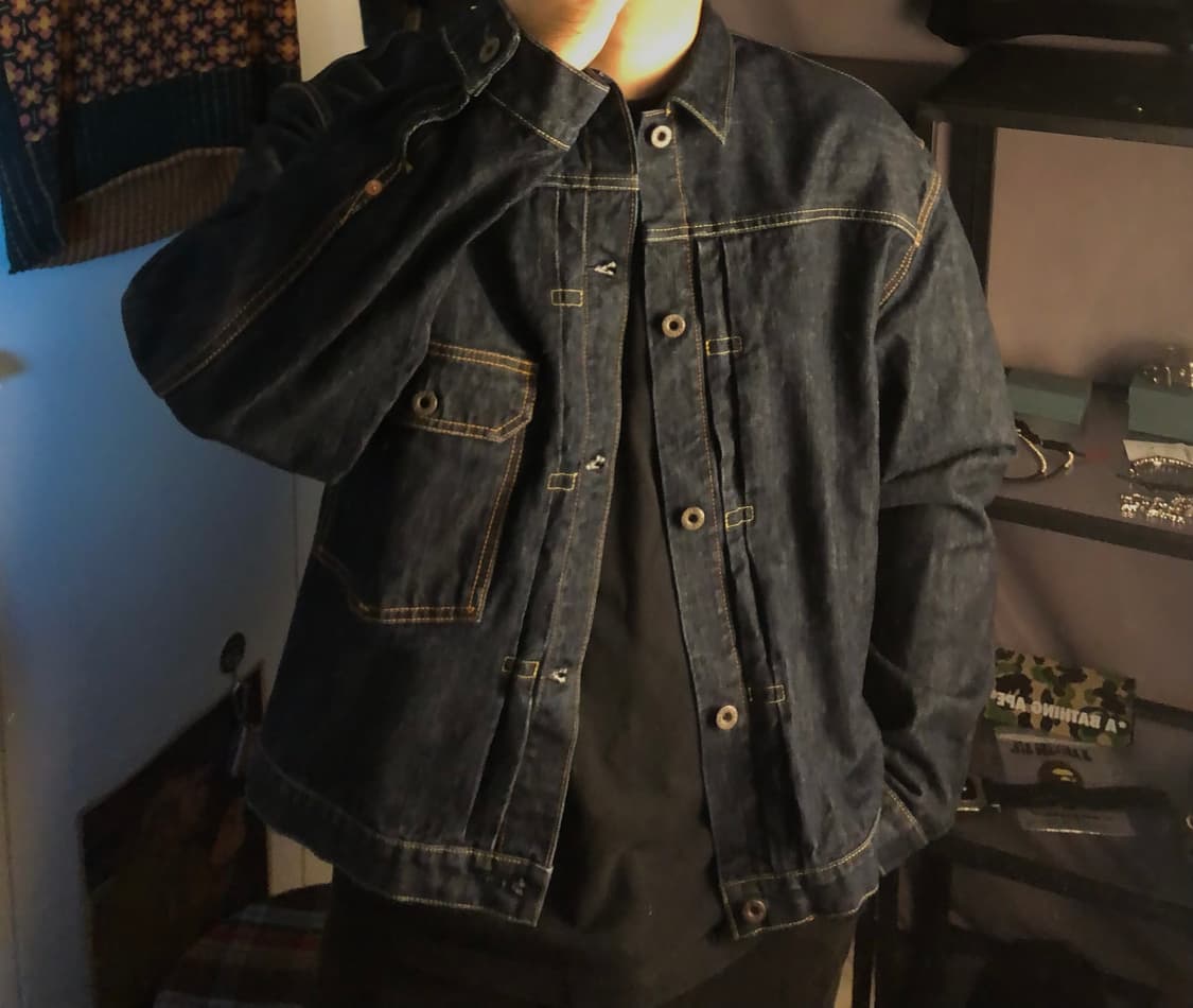 캐피탈 14oz 1st 데님자켓 상품이미지1