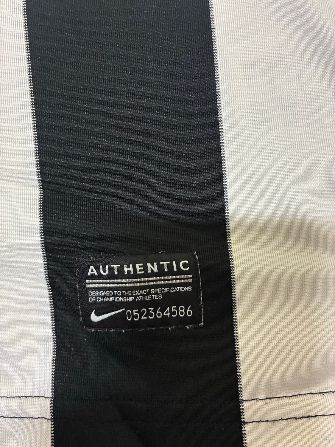 나이키 유벤투스 황선홍(20)마킹 레트로 스트라이프 하프넥 져지(M) 상품이미지4