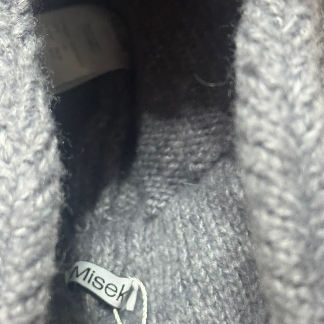 미세키서울 트루퍼헷 그레이 비니 상품이미지3