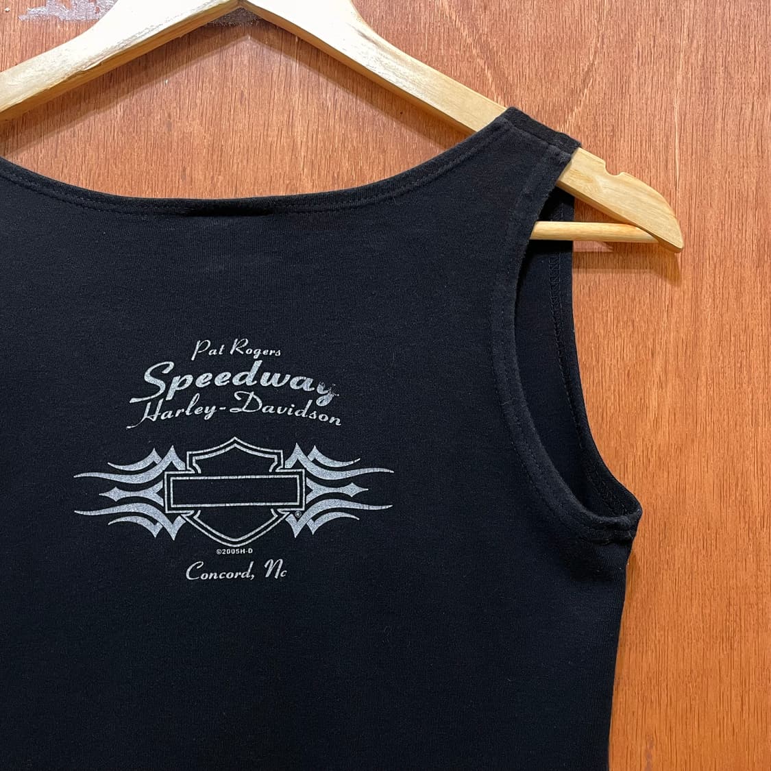 (M) USA Harley Davidson 할리 프린팅 슬리브리스 나시 상품이미지6
