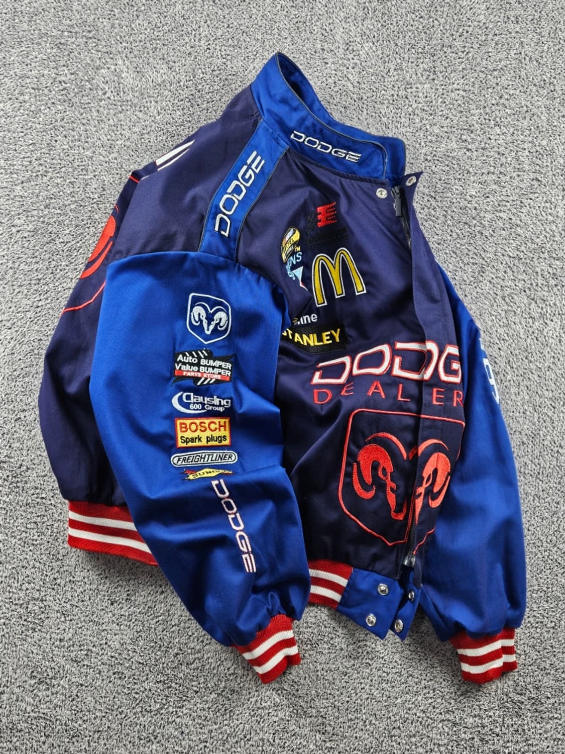 JH 리메이크 스폰서 패치 닷지 레이싱 자켓 ( L ) / 11221 상품이미지4
