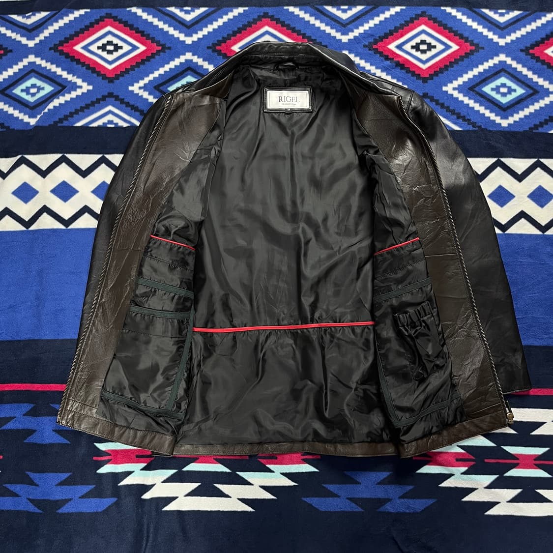 RIGEL 일본 빈티지 양가죽 자켓 (실측확인) 상품이미지6