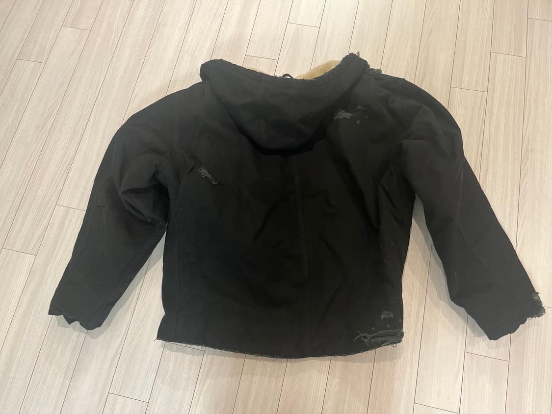 카미야 / 보로 덕 블루종 블랙 / S 상품이미지2