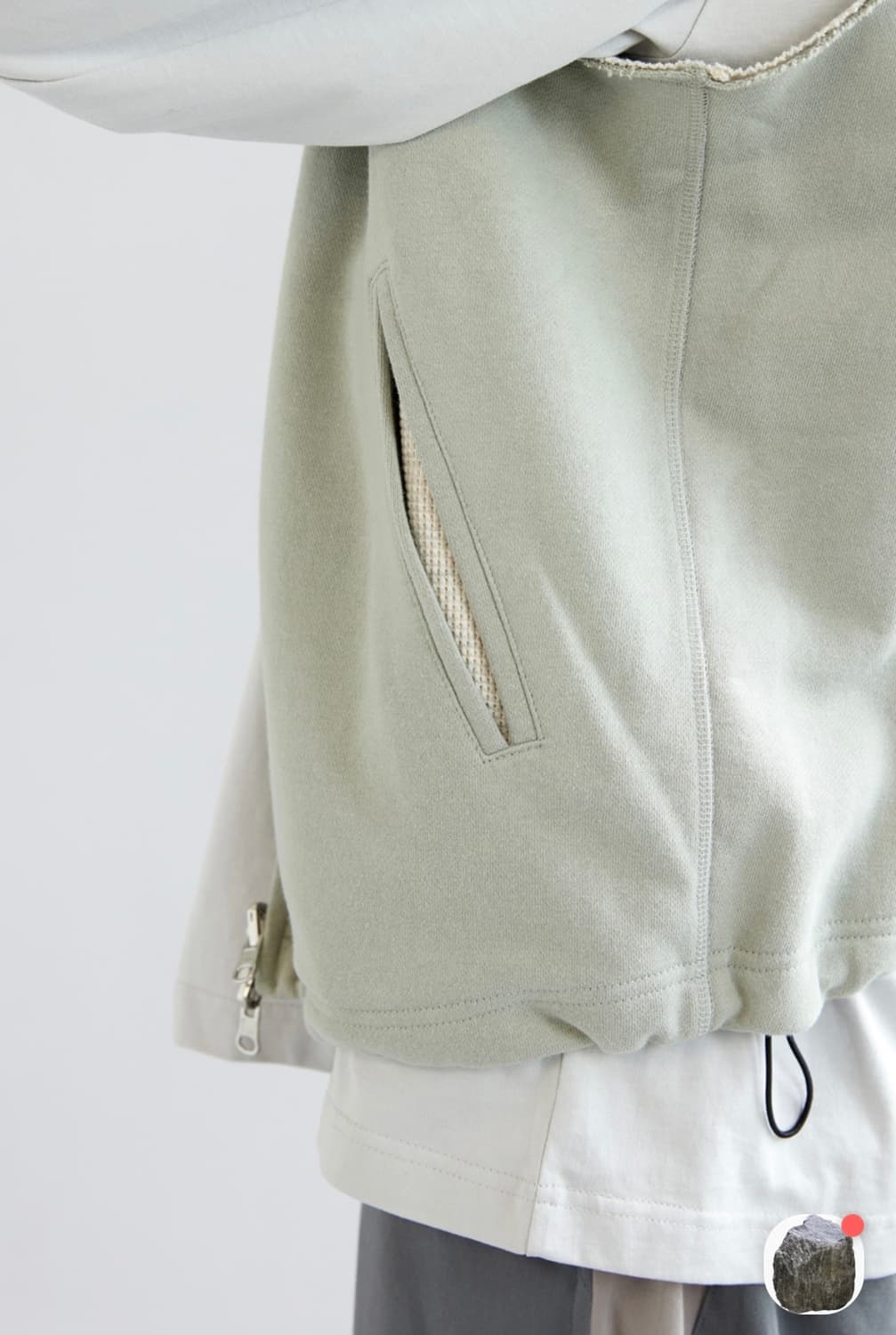 해칭룸 리버시블 베스트 4사이즈 상품이미지2