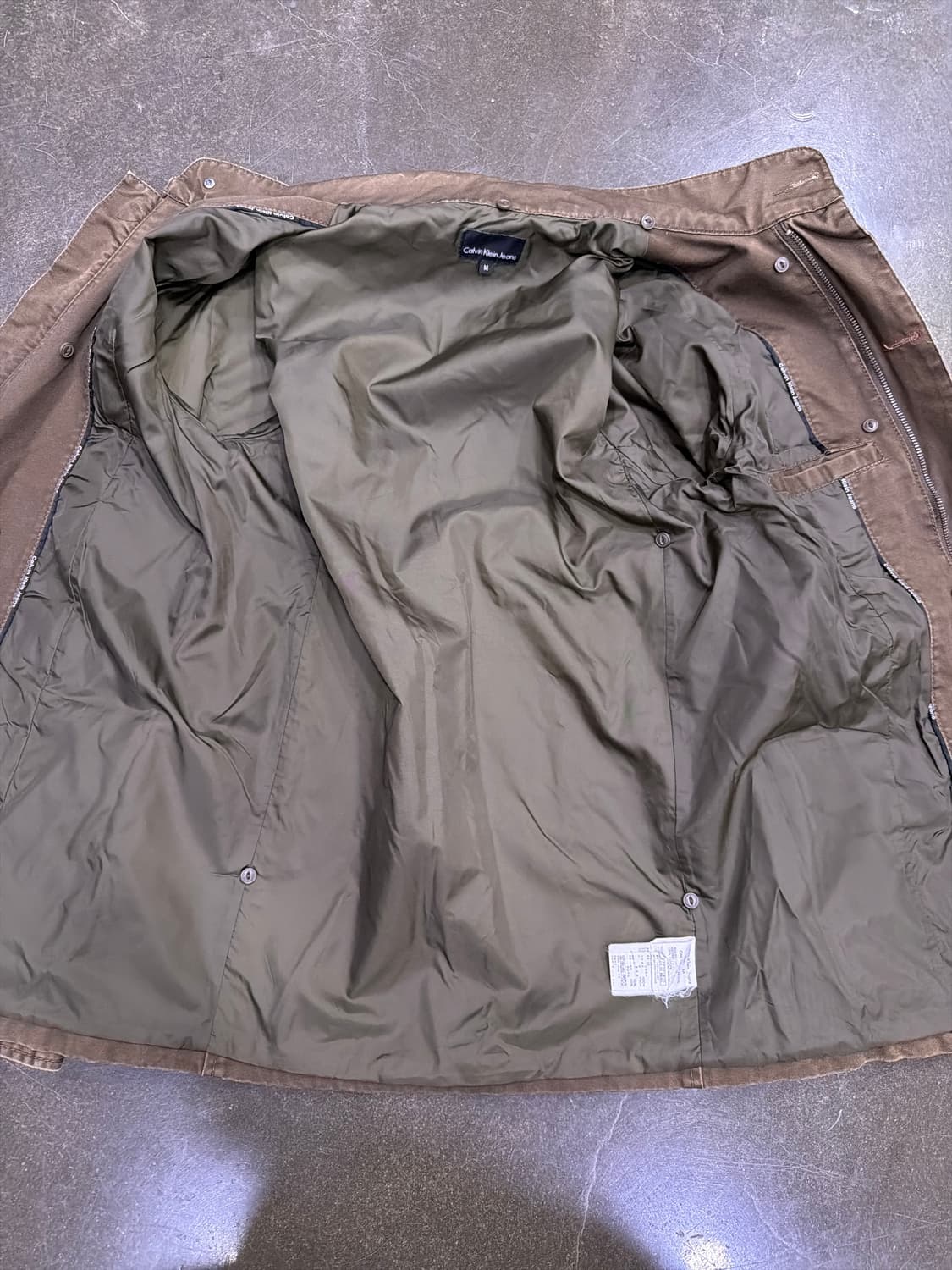 캘빈클라인 진스 빈티지 필드자켓 브라운 M 상품이미지8