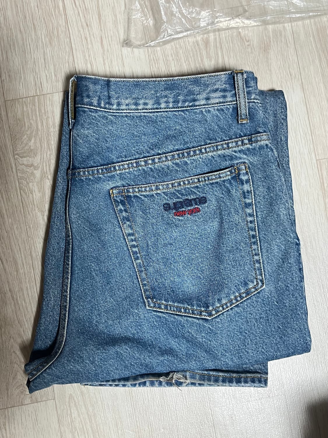 슈프림 배기진 중청 34 상품이미지1