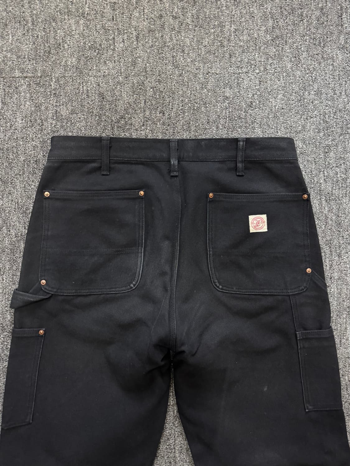 풀카운트 0105cp 더블니 블랙 L 상품이미지7