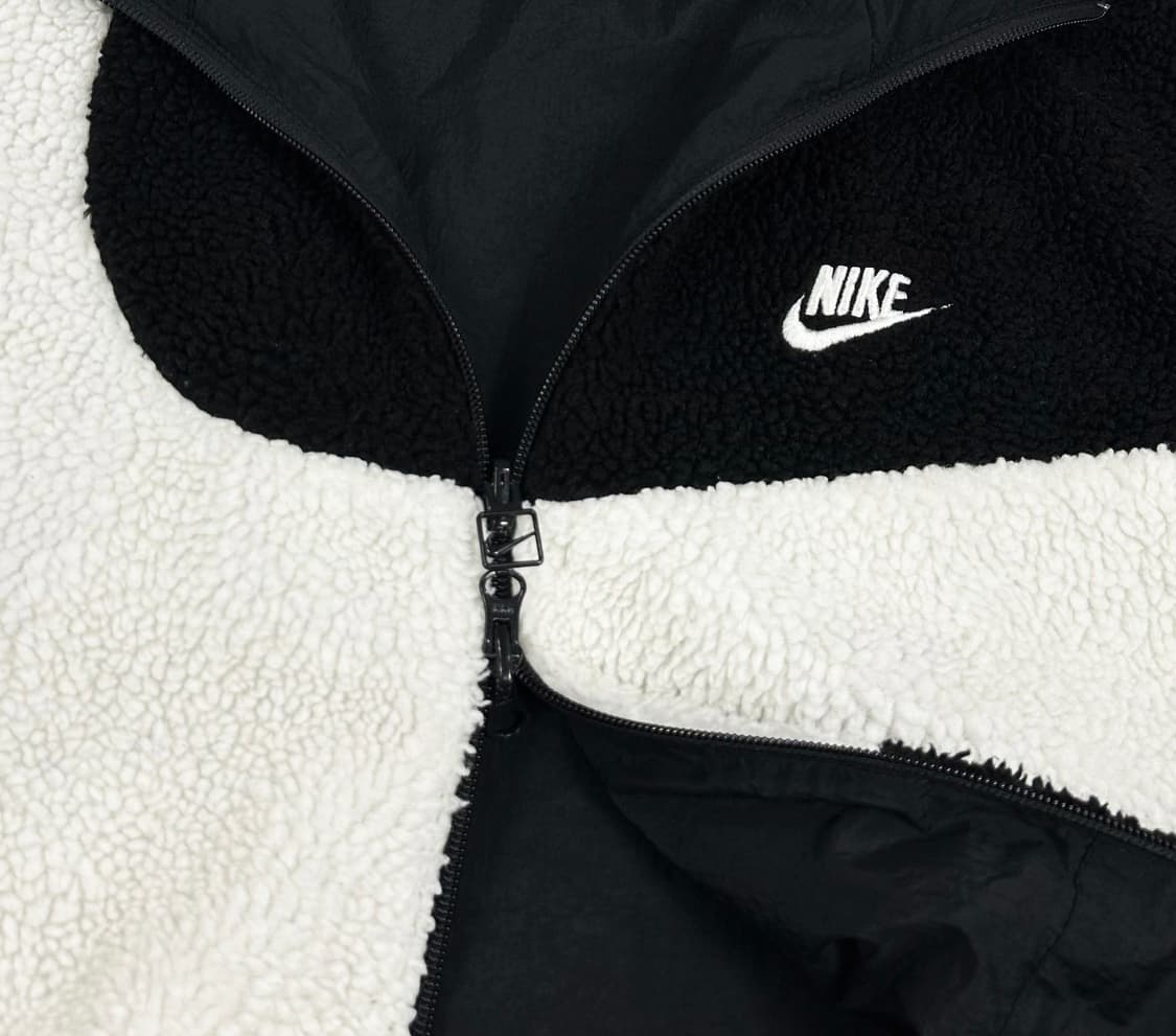 나이키 빅스우시 리버시블 블랙 후리스 자켓 (XL) 상품이미지5
