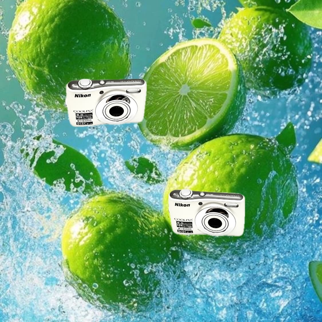 필름색감&연예인!) Nikon Coolpix L21 디카 카메라 상품이미지1