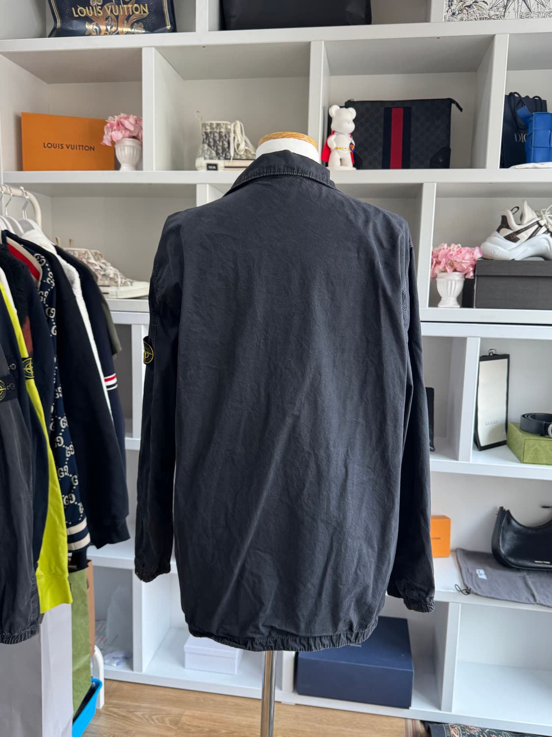 [새상품급,2xl] 스톤아일랜드 올드이펙트 오버셔츠 자켓 xxl 상품이미지3