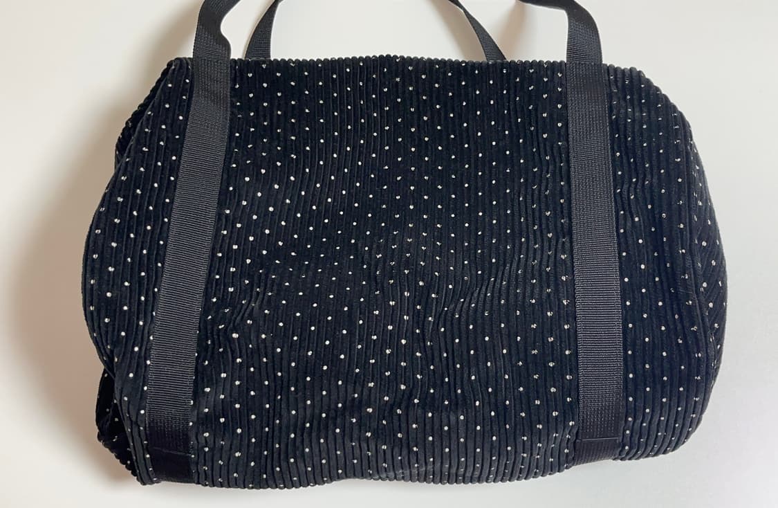 wsc아카이브 도트 배럴백 001 블랙 검정 상품이미지4