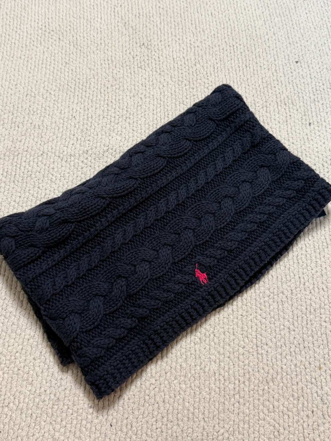 폴로 랄프로렌 넥 워머 POLO KNIT NECK WARMER 상품이미지2