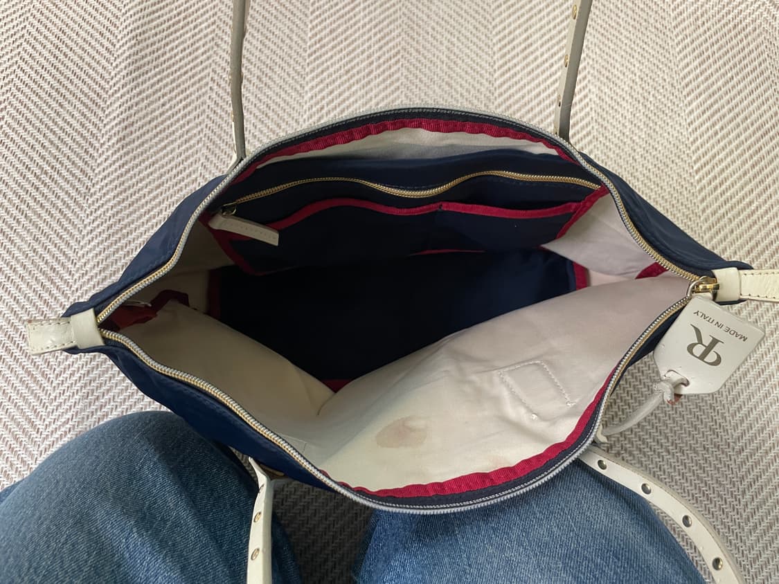 로베르타 디 카메리노 스터드 나일론 토트백 J03600 상품이미지8