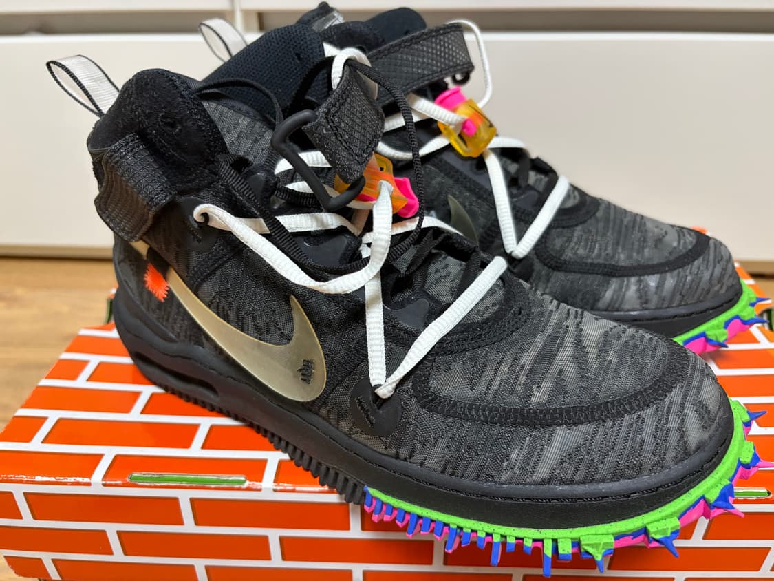 나이키 오프화이트 에어포스1 미드 상품이미지2