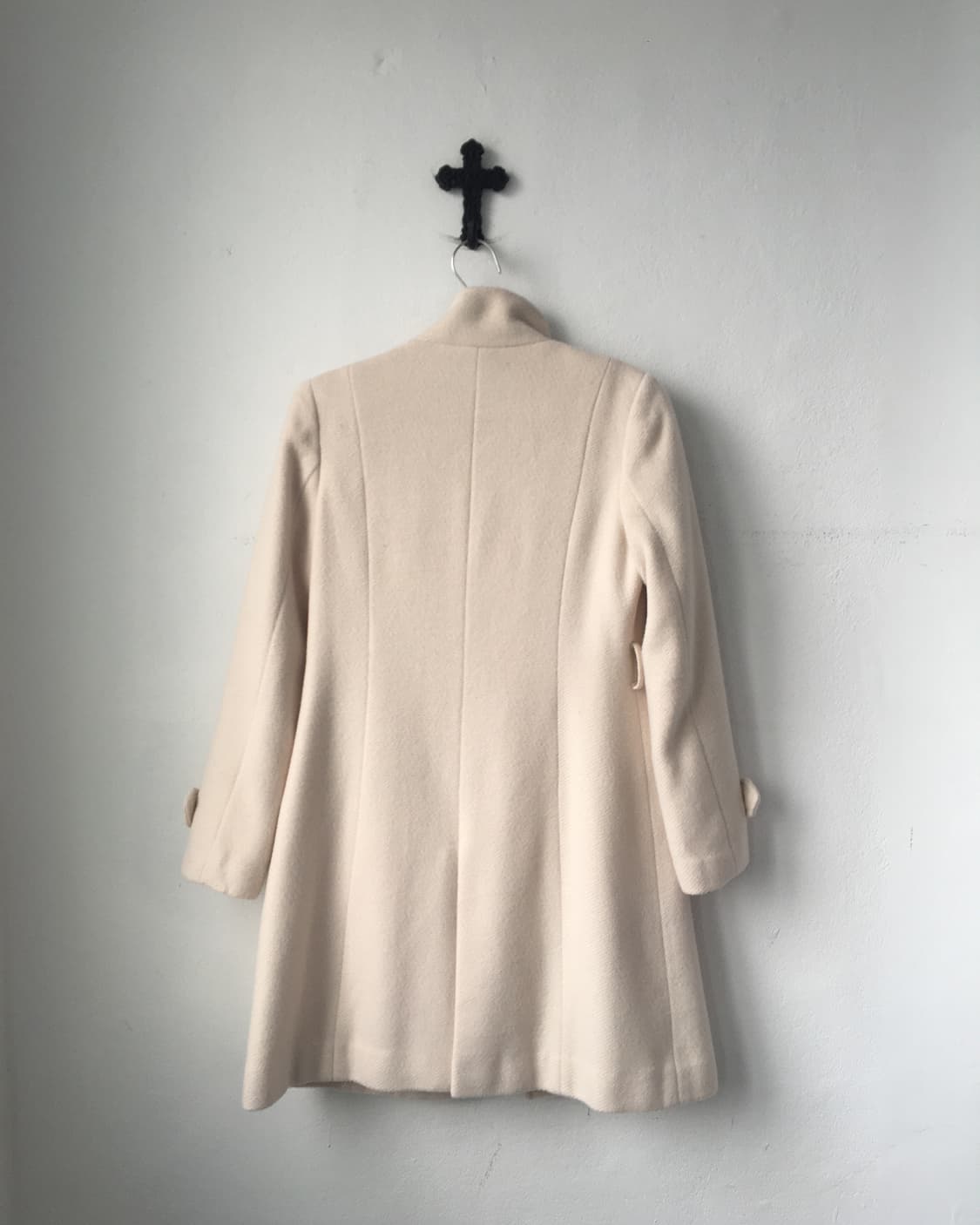 Belted high neck coat 상품이미지4
