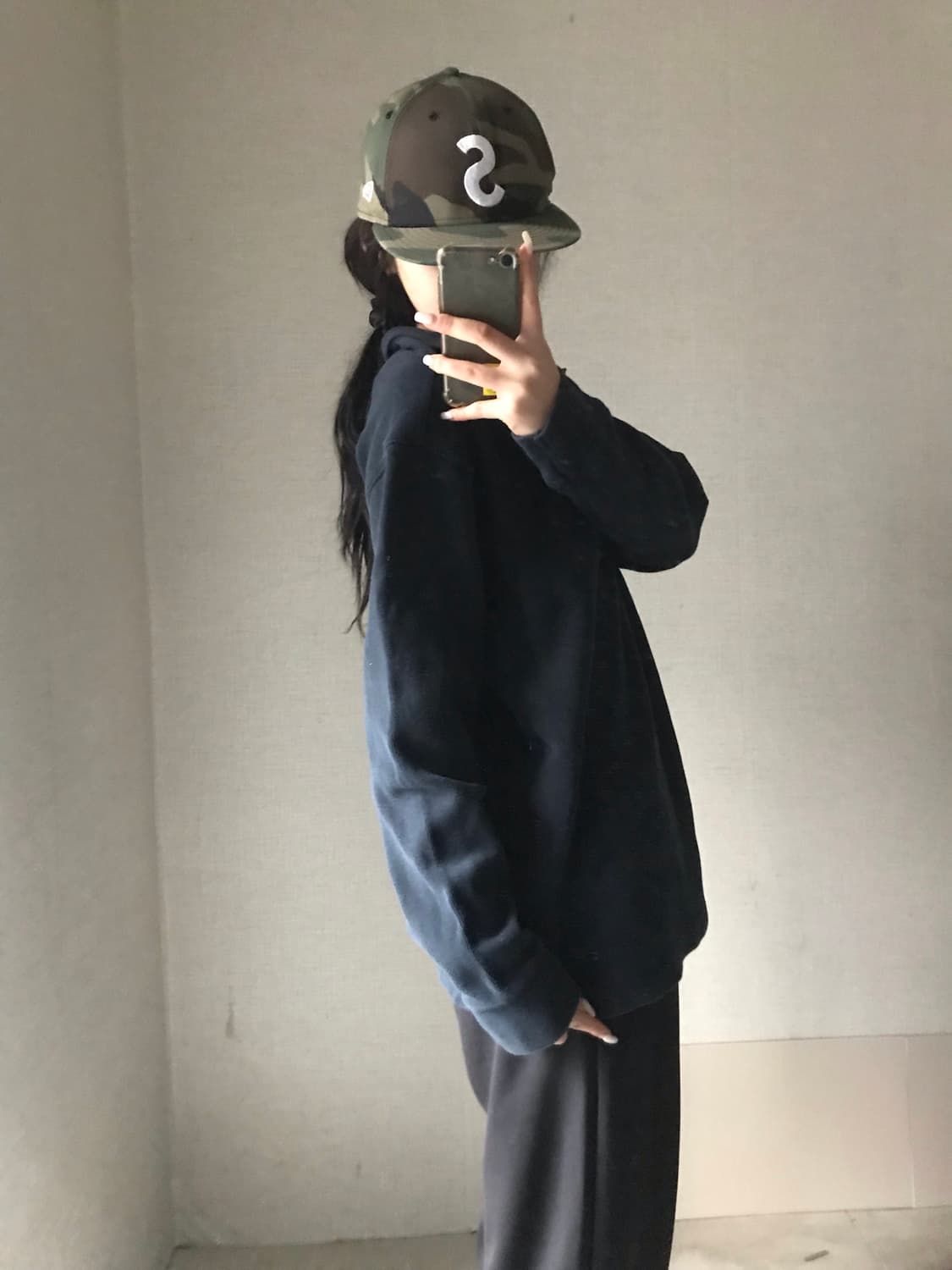 폴로 딥네이비 반집업 상품이미지2