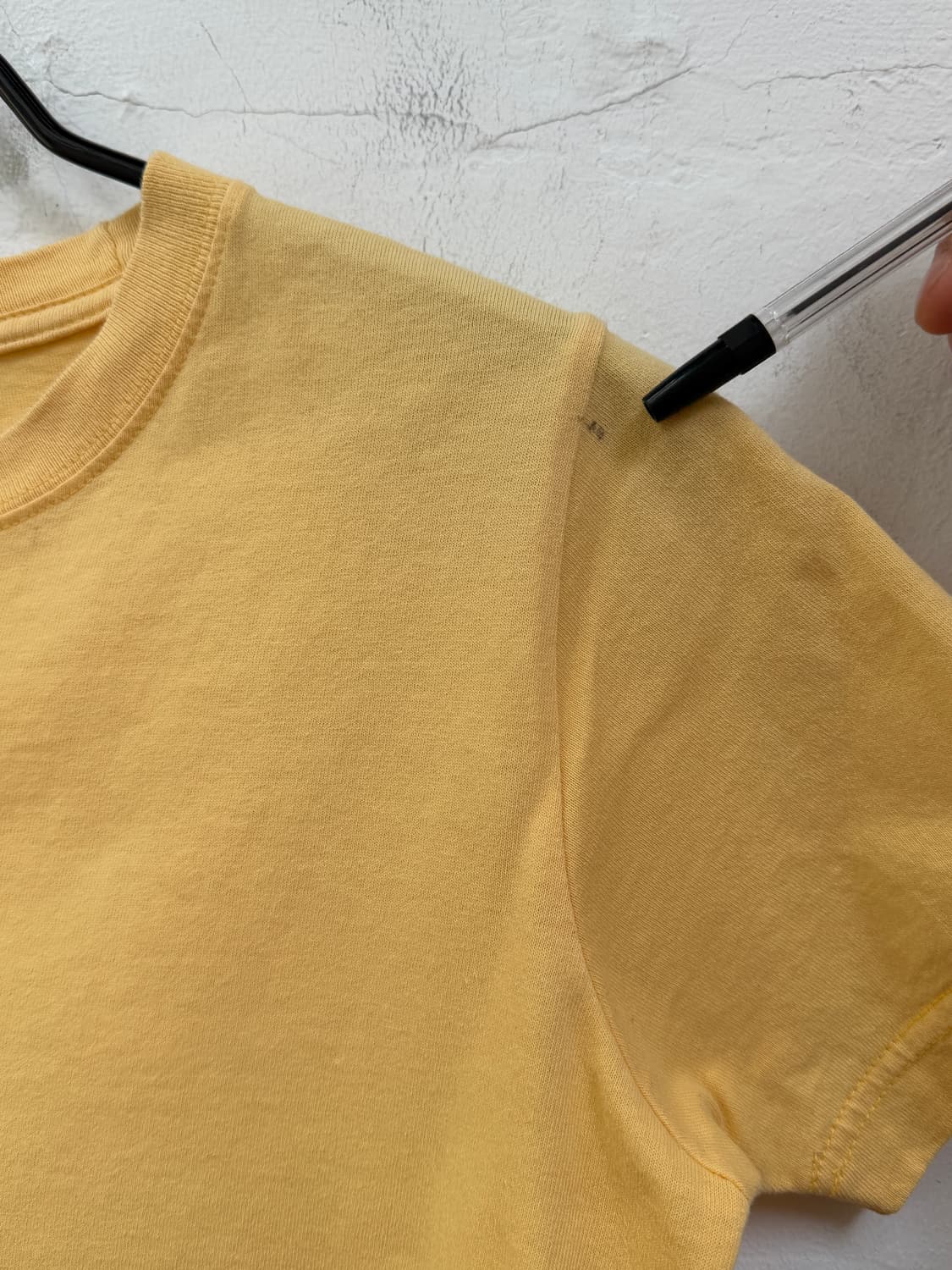 Roxy 록시 옐로우 컬러 크롭 반팔티 M 상품이미지4