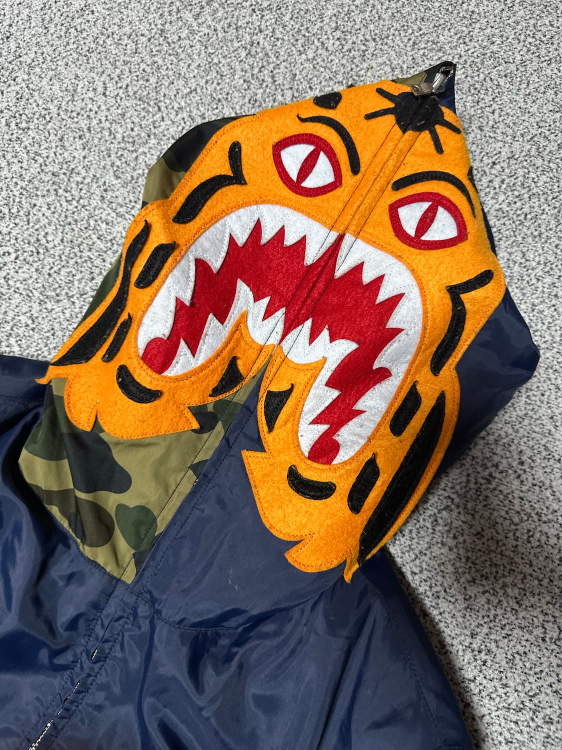 [M] 베이프 점퍼 네이비 상품이미지2