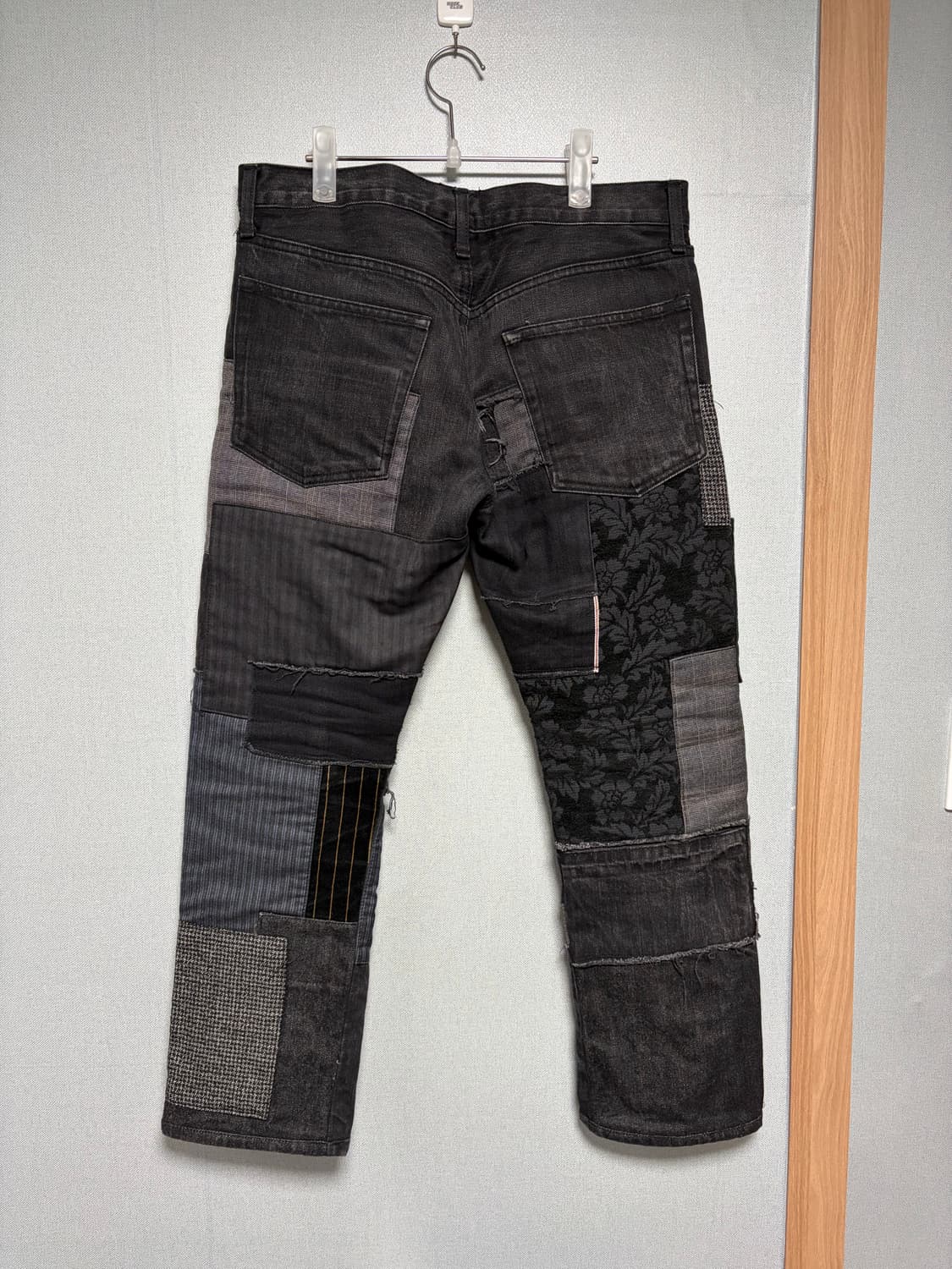 준야와타나베 패치워크 진 M 상품이미지2