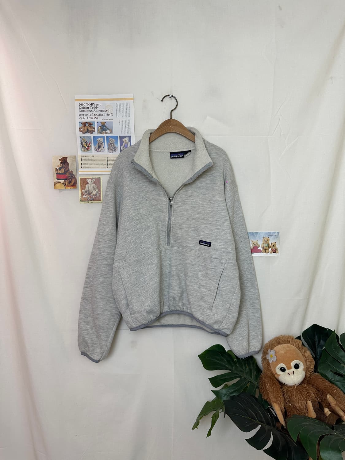 파타고니아 기모 반집업 맨투맨 상품이미지5