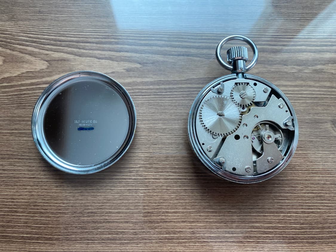 태그 호이어(Tag Heuer) 수동식 스톱워치 회중시계 빈티지시계 판매 상품이미지6