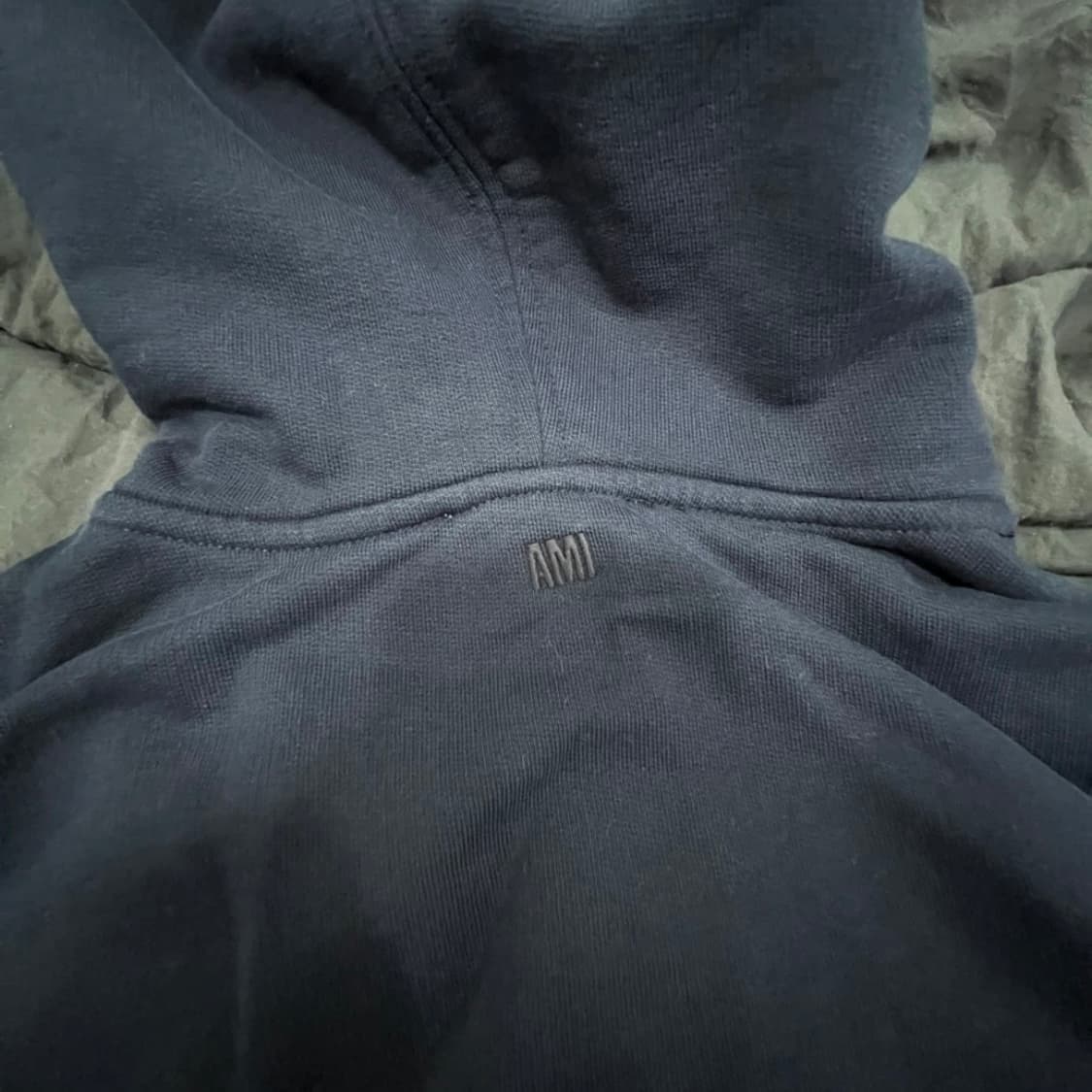아미 네이비 후드티 s 상품이미지3
