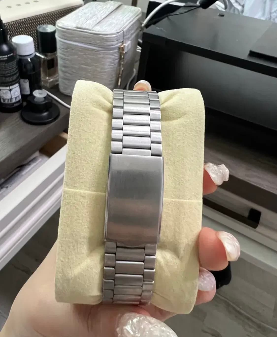 세이코 실버웨이브 쿼츠 시계 상품이미지4