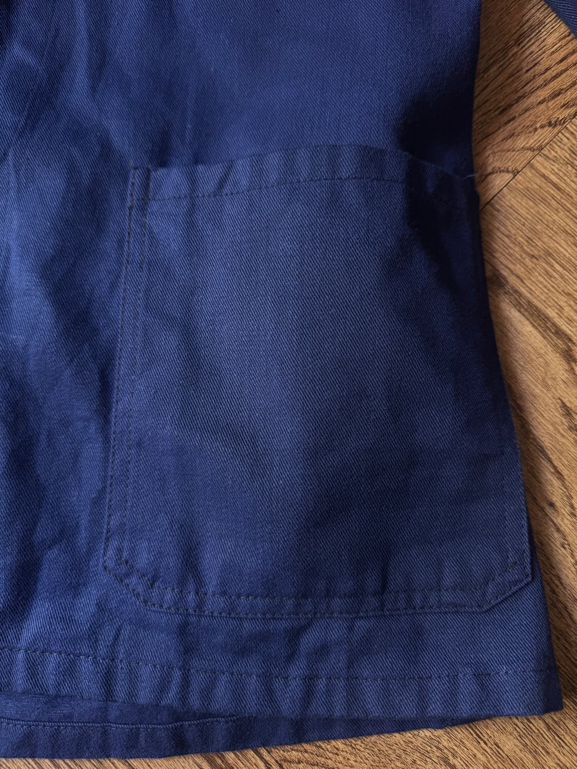 [M]빈티지 배드포드 타입 네이비 트윌코튼 프렌치 워크 자켓 상품이미지4