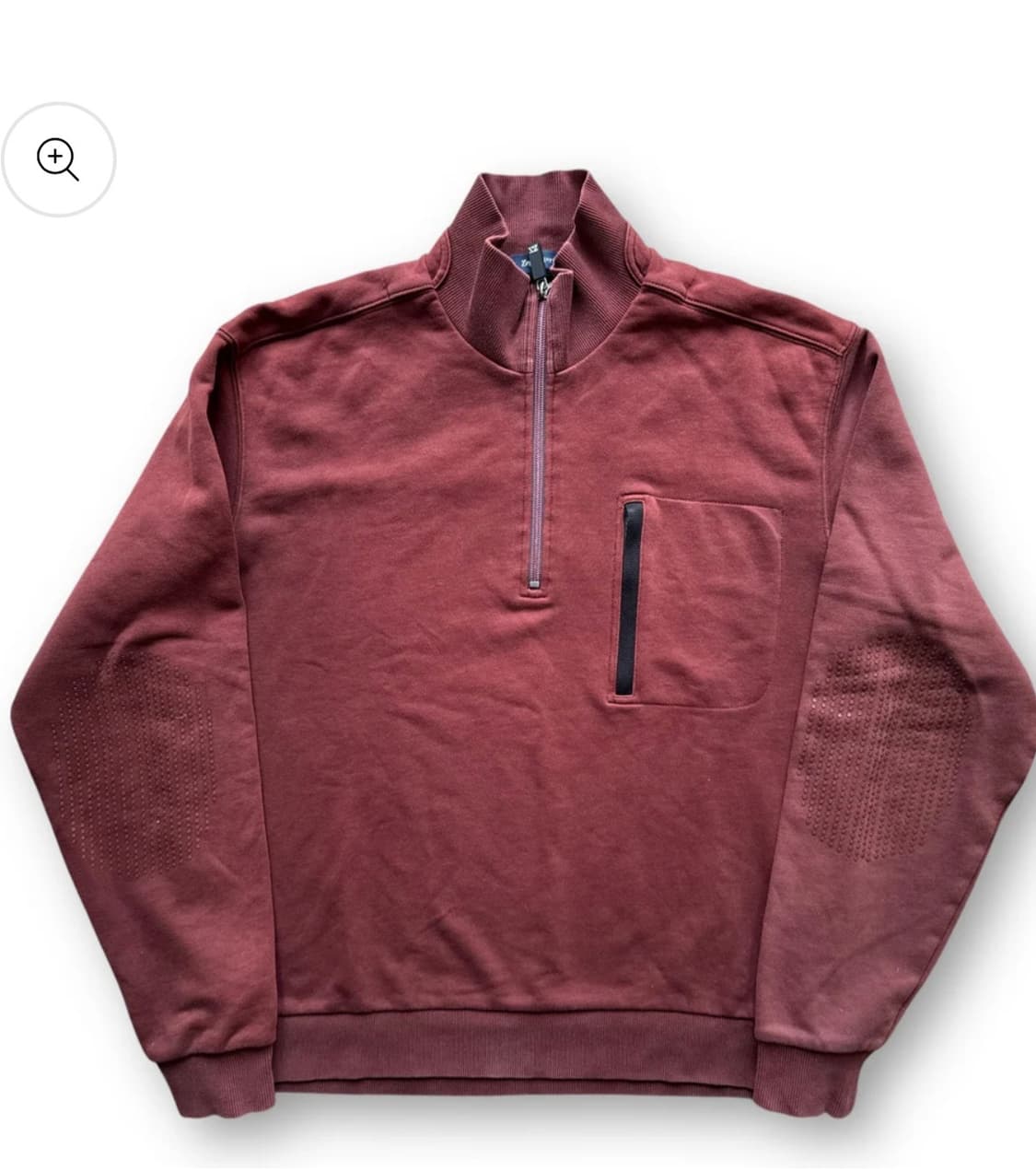 90s 제냐 테크니컬 1/4 집업 스웨터 상품이미지1