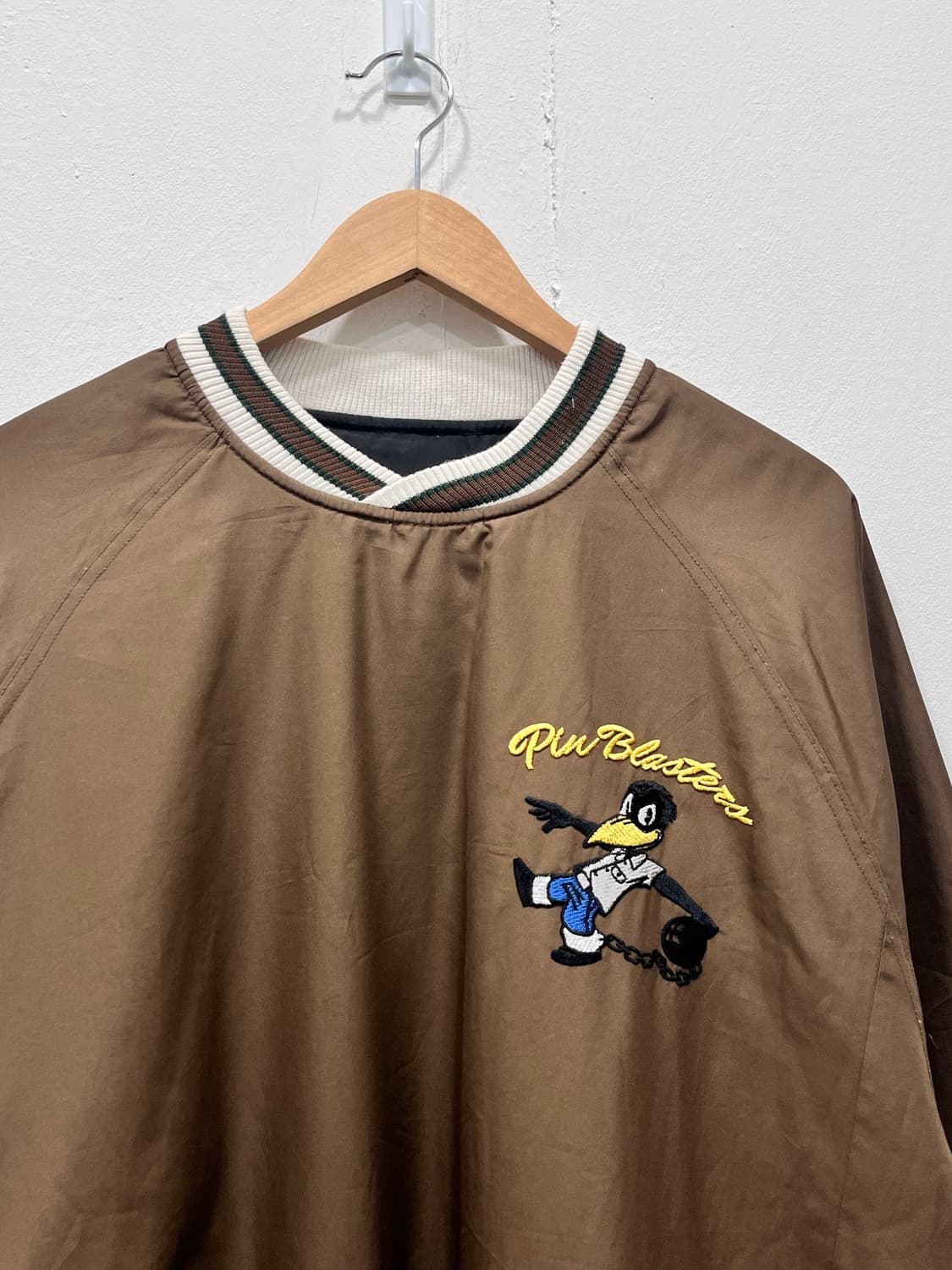 Vintage 패딩 맨투맨 Pin Blasters 캐릭터 XL 상품이미지3