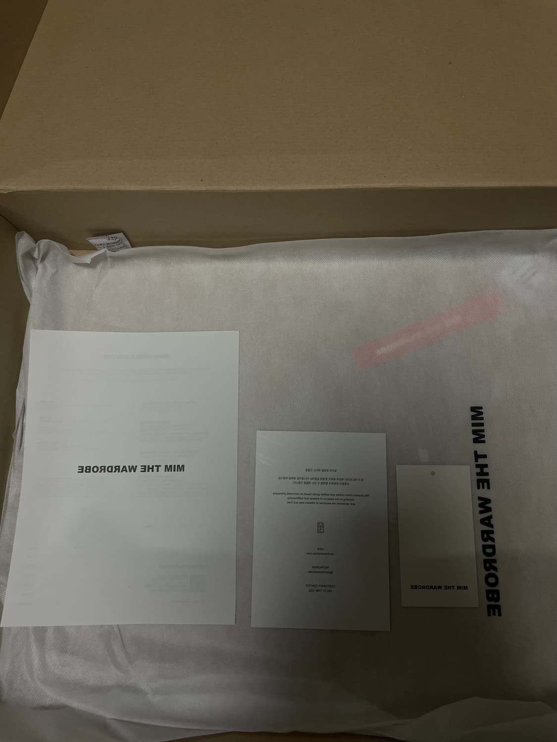 밈더워드로브 레더 백  상품이미지4