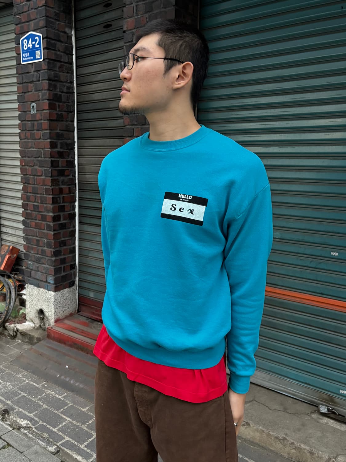 90s Jerzees 스웻셔츠 커스텀 상품이미지4