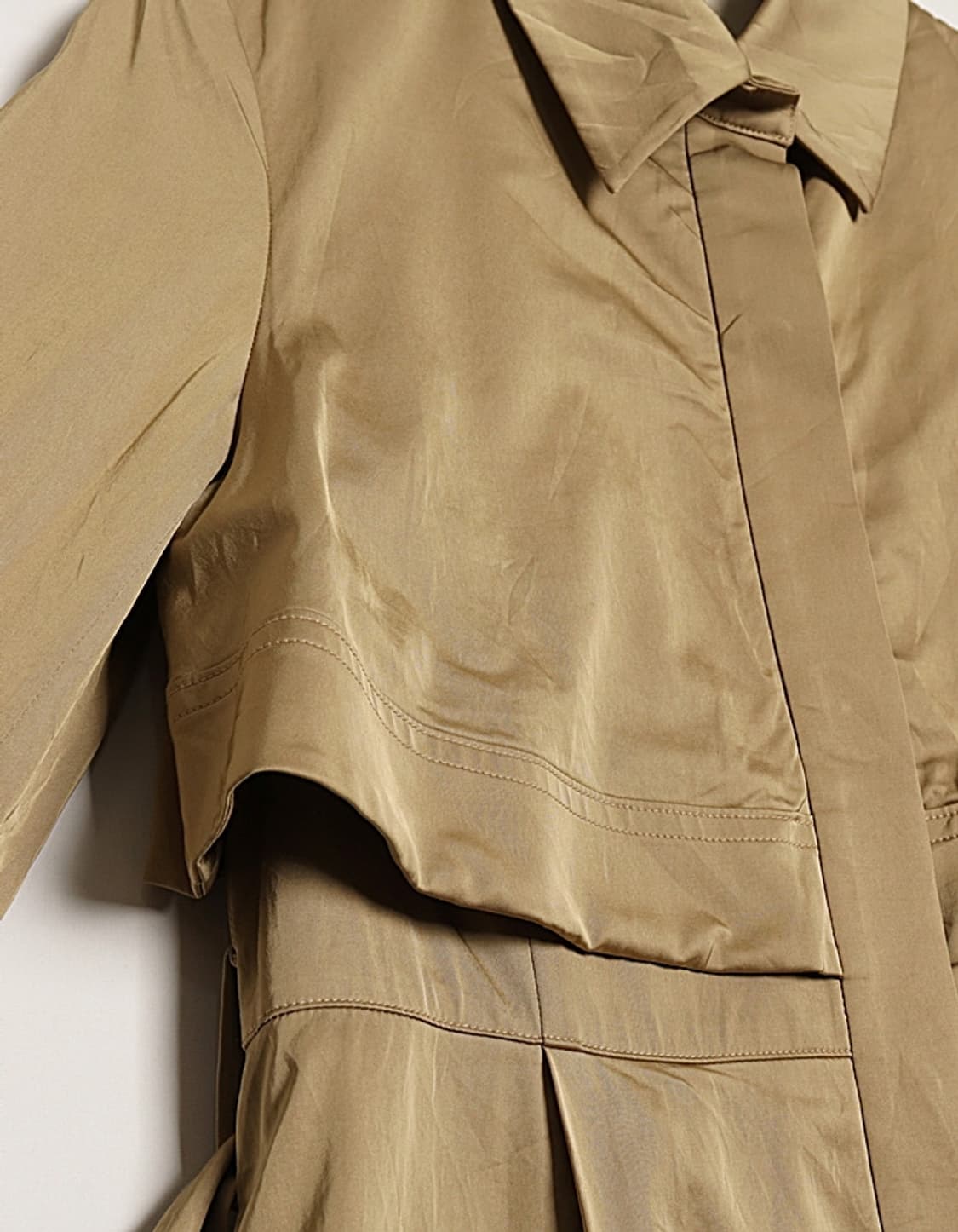 Lui's FEMME Satin Coat 상품이미지3