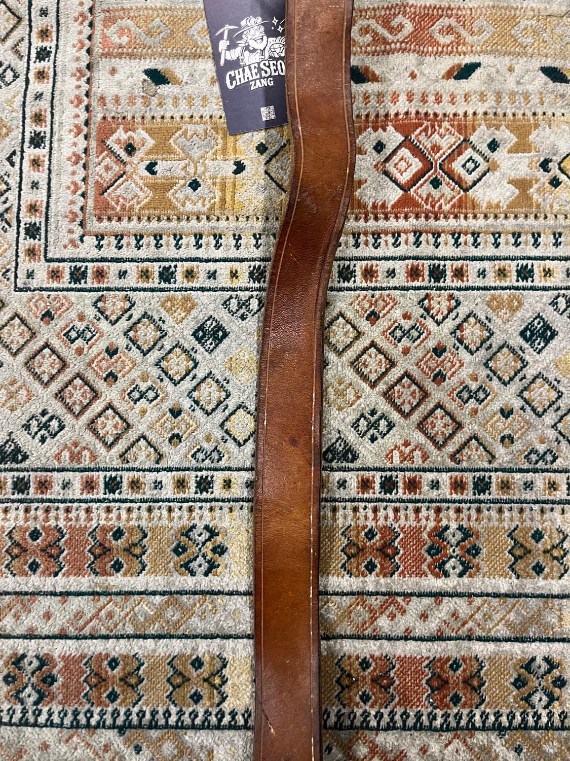 빈티지 레더 벨트 브라운 #csz3030 상품이미지5