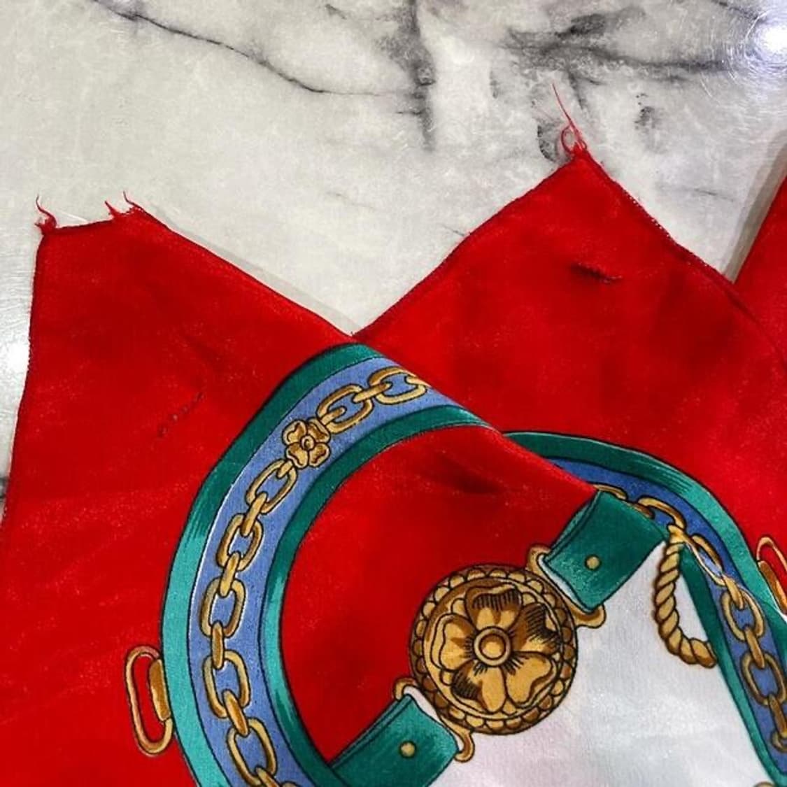 빈티지 실크 스카프  상품이미지2