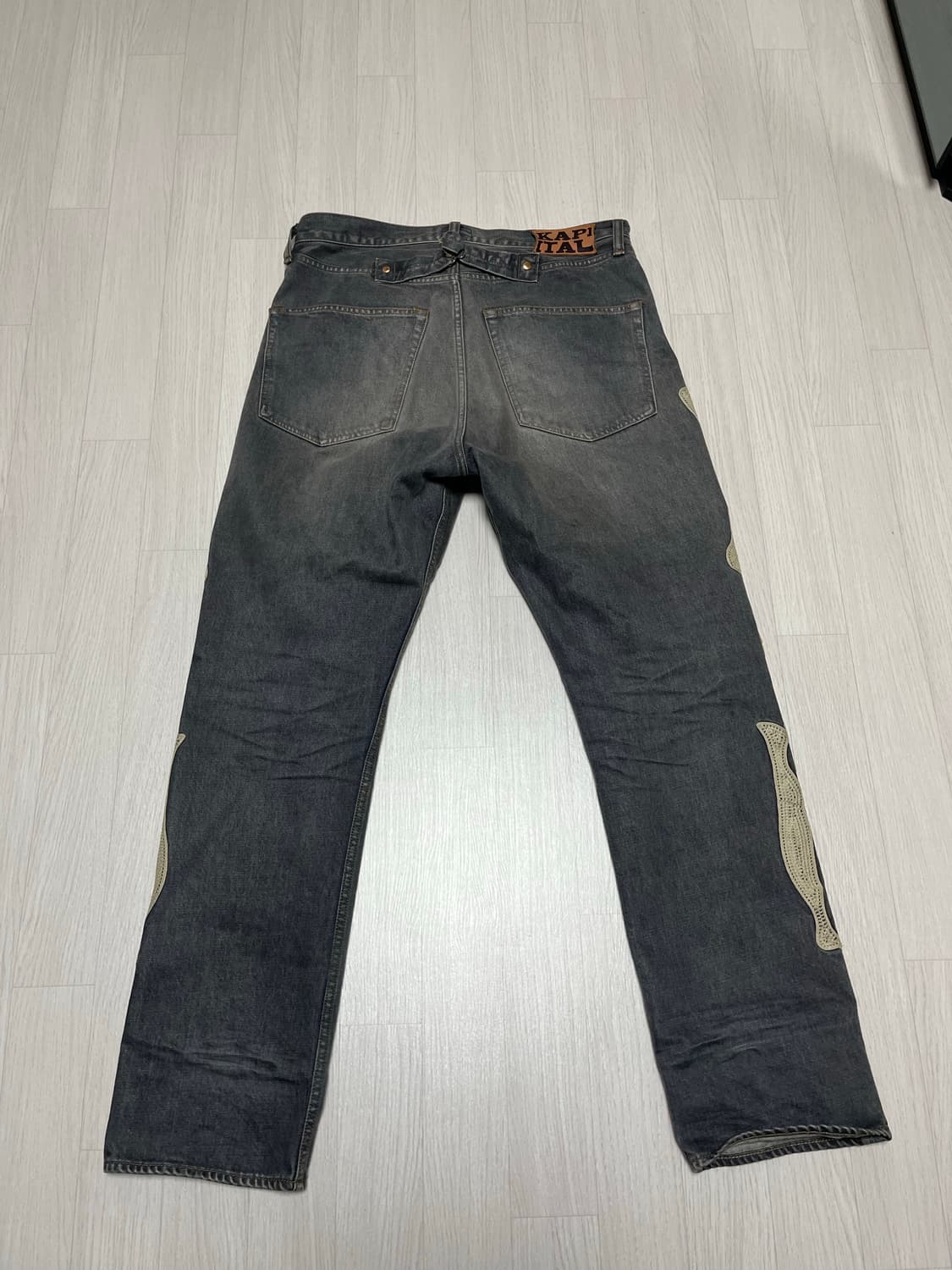 캐피탈 본 데님 흑청 34 상품이미지2